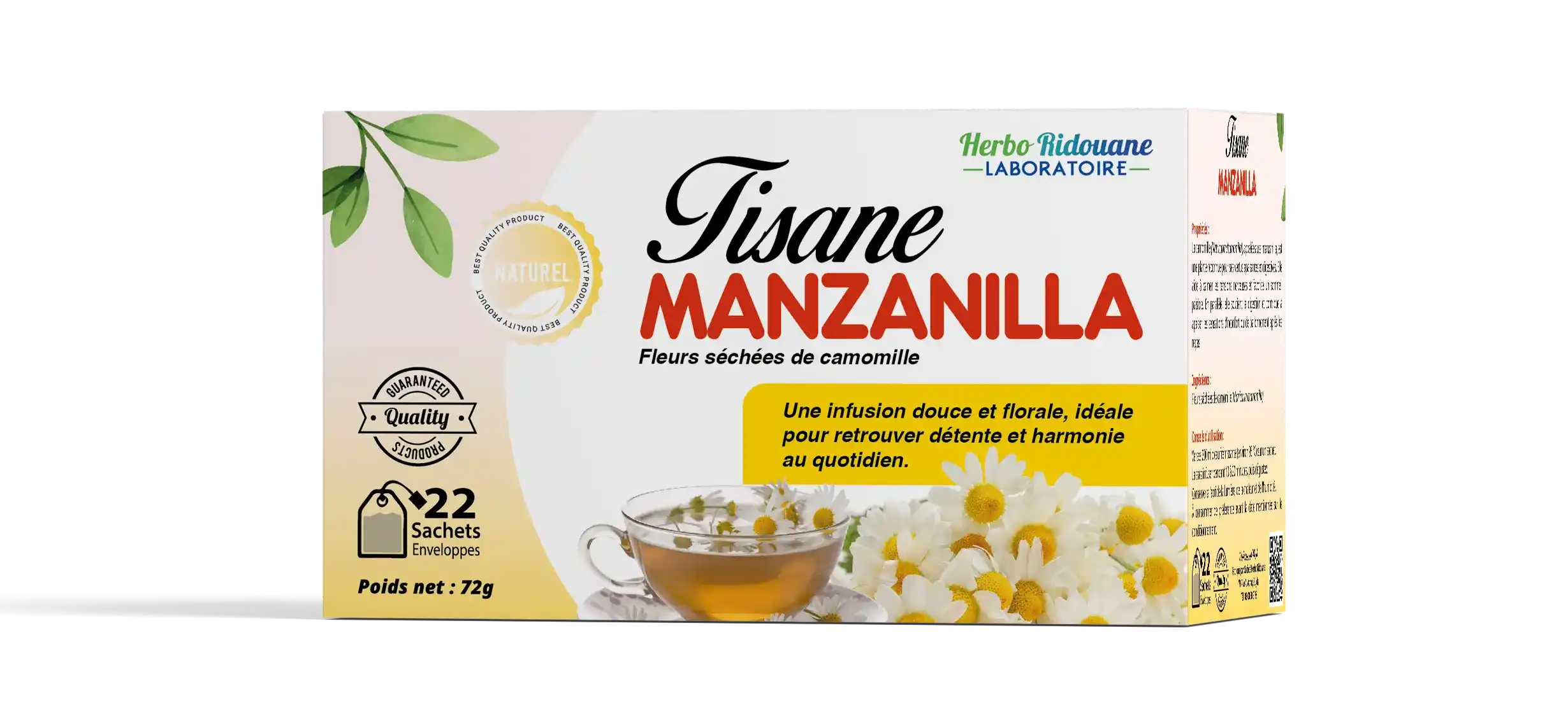 شاي المانسانيا / Manzanilla thé
