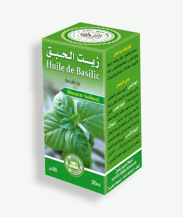 زيت الحبق / Huile de Basilic 30 ml