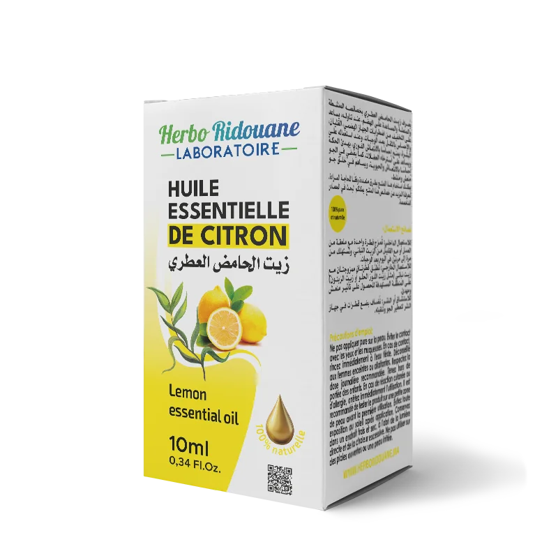 زيت الحامض العطري / Huile Essentielle de Citron 100% Pure