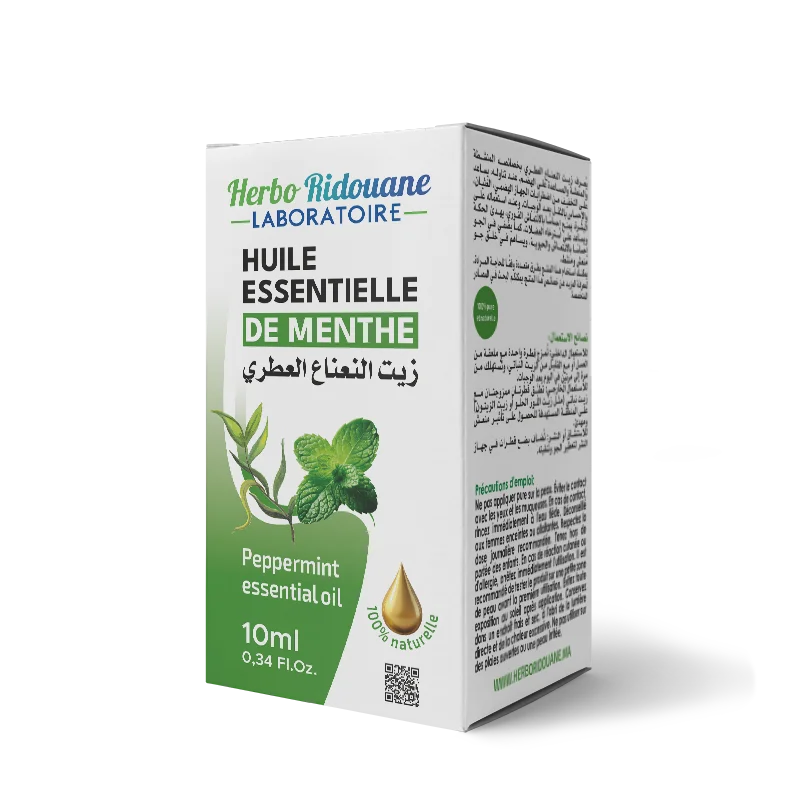 زيت النعناع العطري / Huile essentielle de Menthe Verte