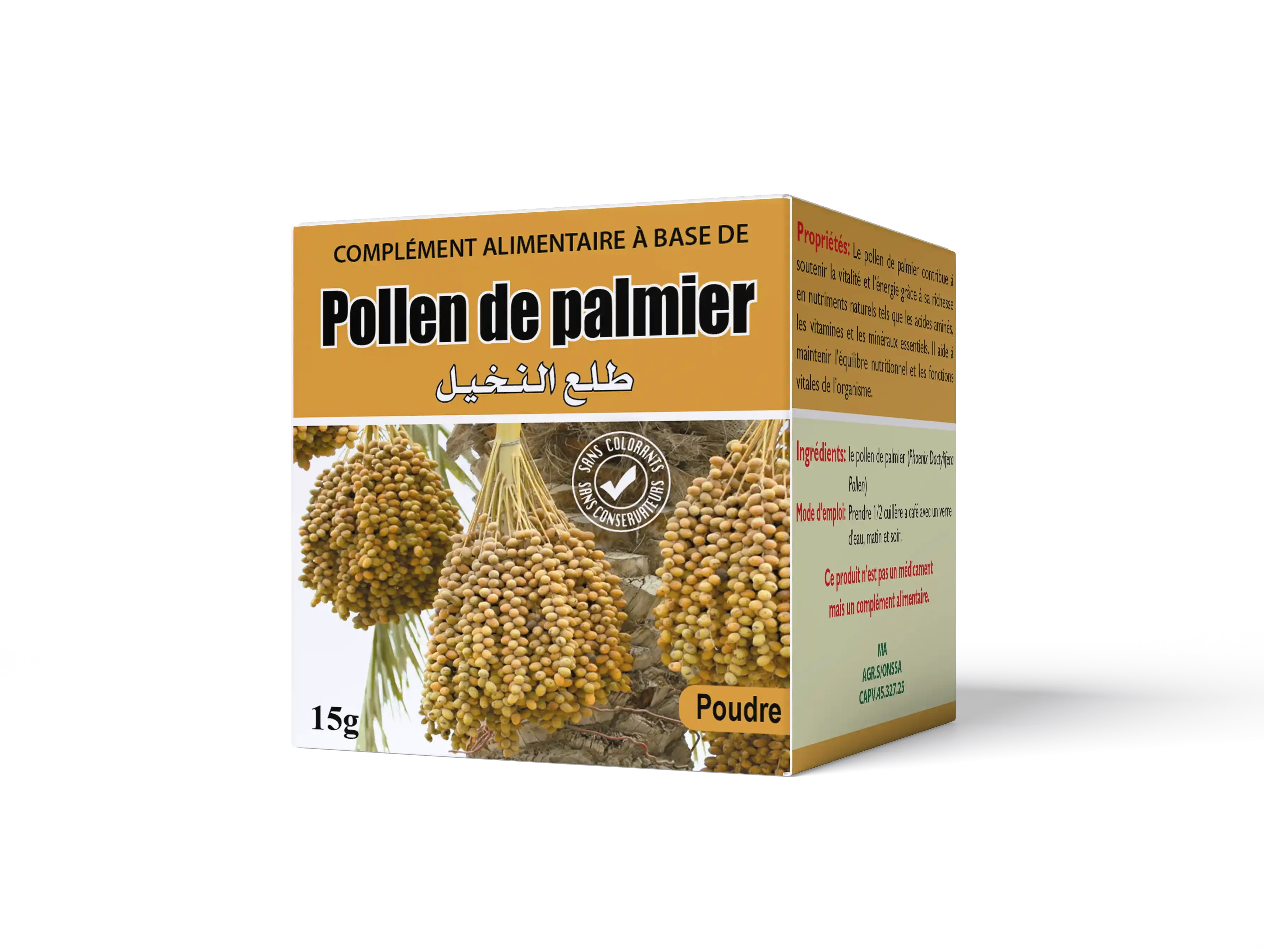 طلع النخيل / Poudre de Date Pollen