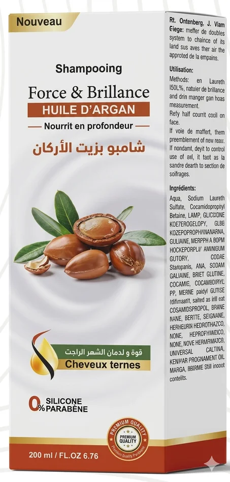الشامبوان السحري بالأرغان / Shampooing Magique à l'Argan