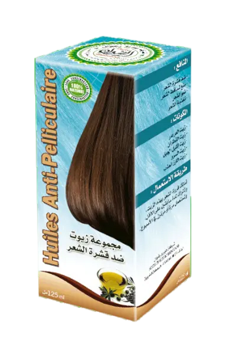 مجموعة الزيوت ضد التساقط  / Huiles Anti-Pelliculaires 125ml
