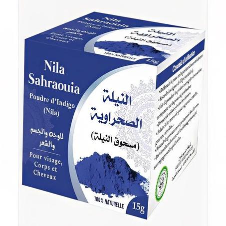 النيلة الصحراوية الزرقاء/Indigo bleu du désert