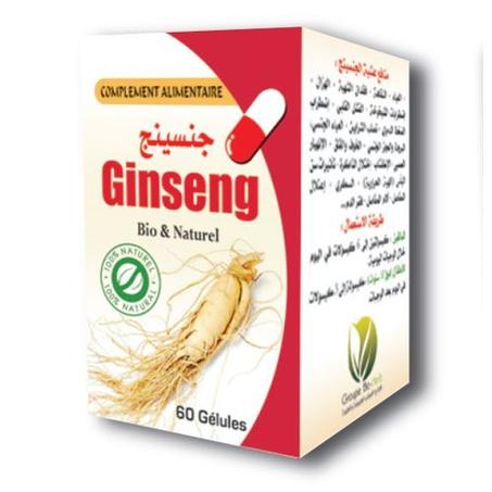 الجينسينغ كبسول/Ginseng 60 capsules Organic and Natural