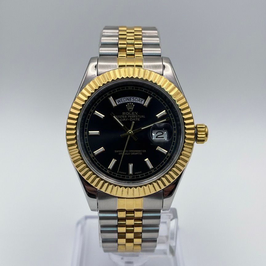 Montre Rolex Day-Date Silver/Gold