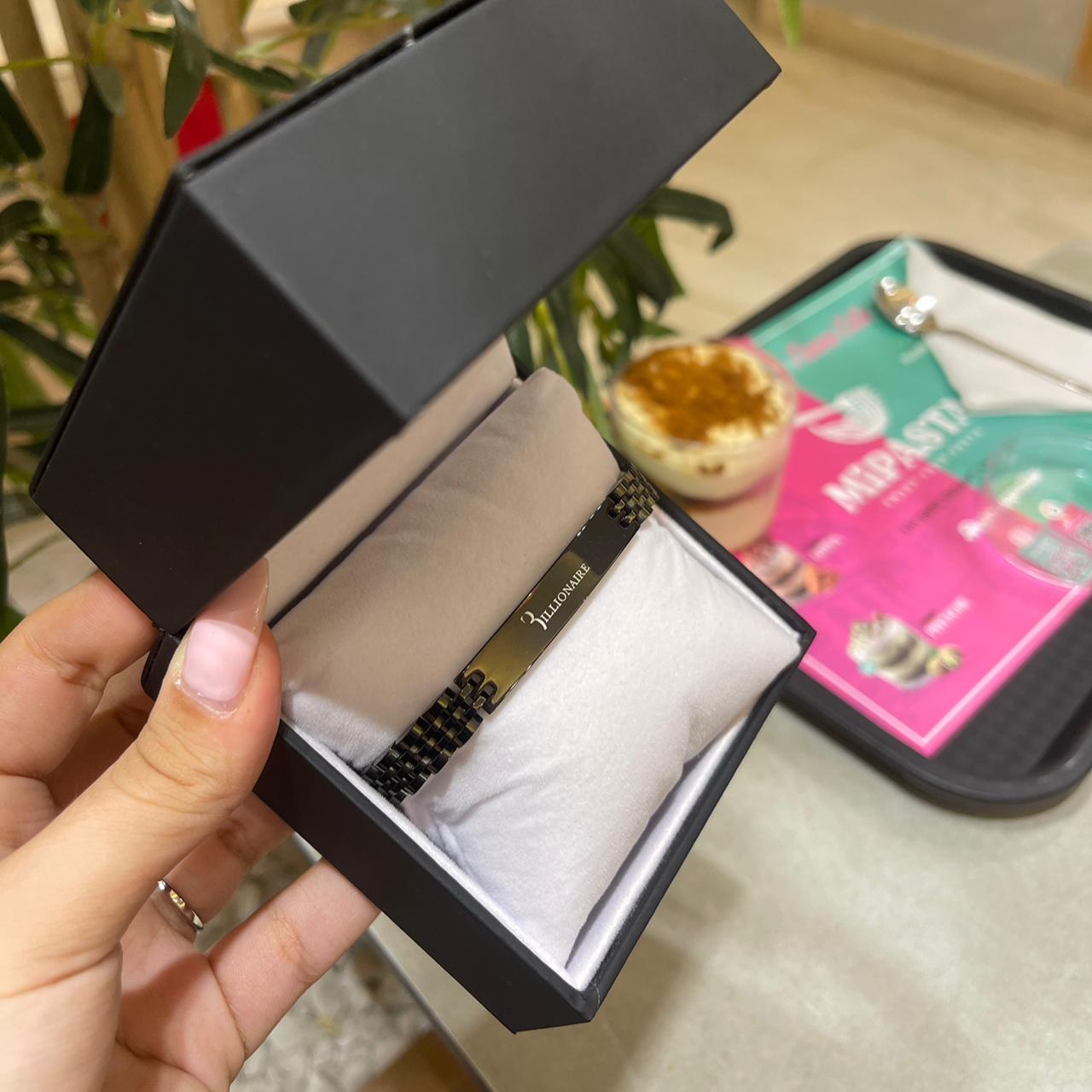 Bracelet Billionaire TR Noir