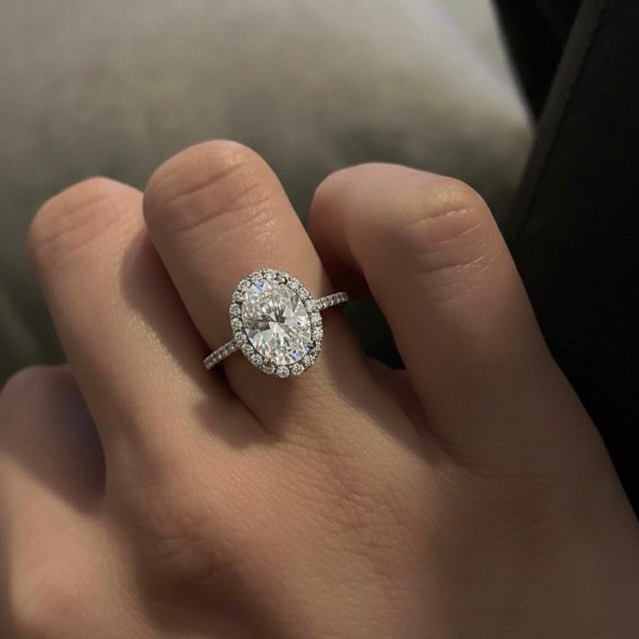 Bague Oval en argent 925