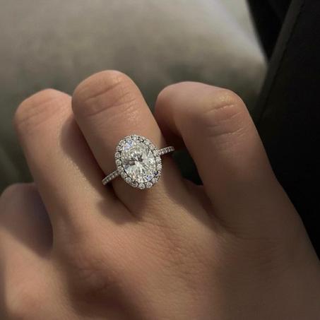 Bague Oval en argent 925