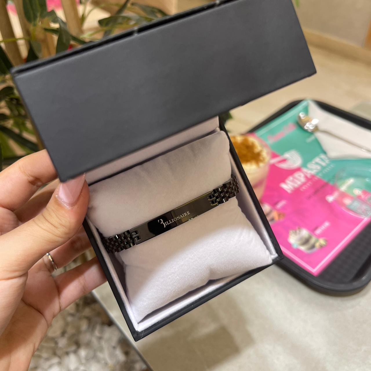 Bracelet Billionaire TR Noir