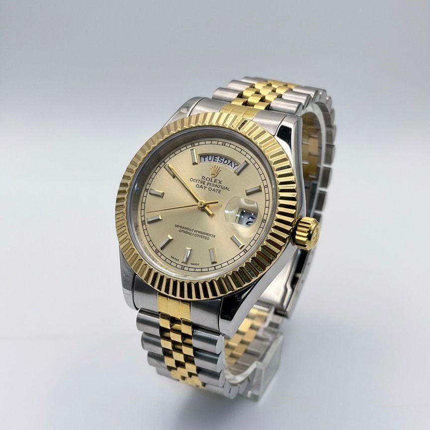 Montre Rolex Day-Date Silver/Gold