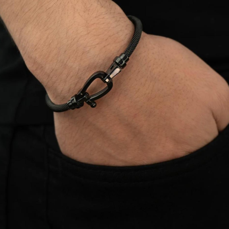 Bracelet Fred noir