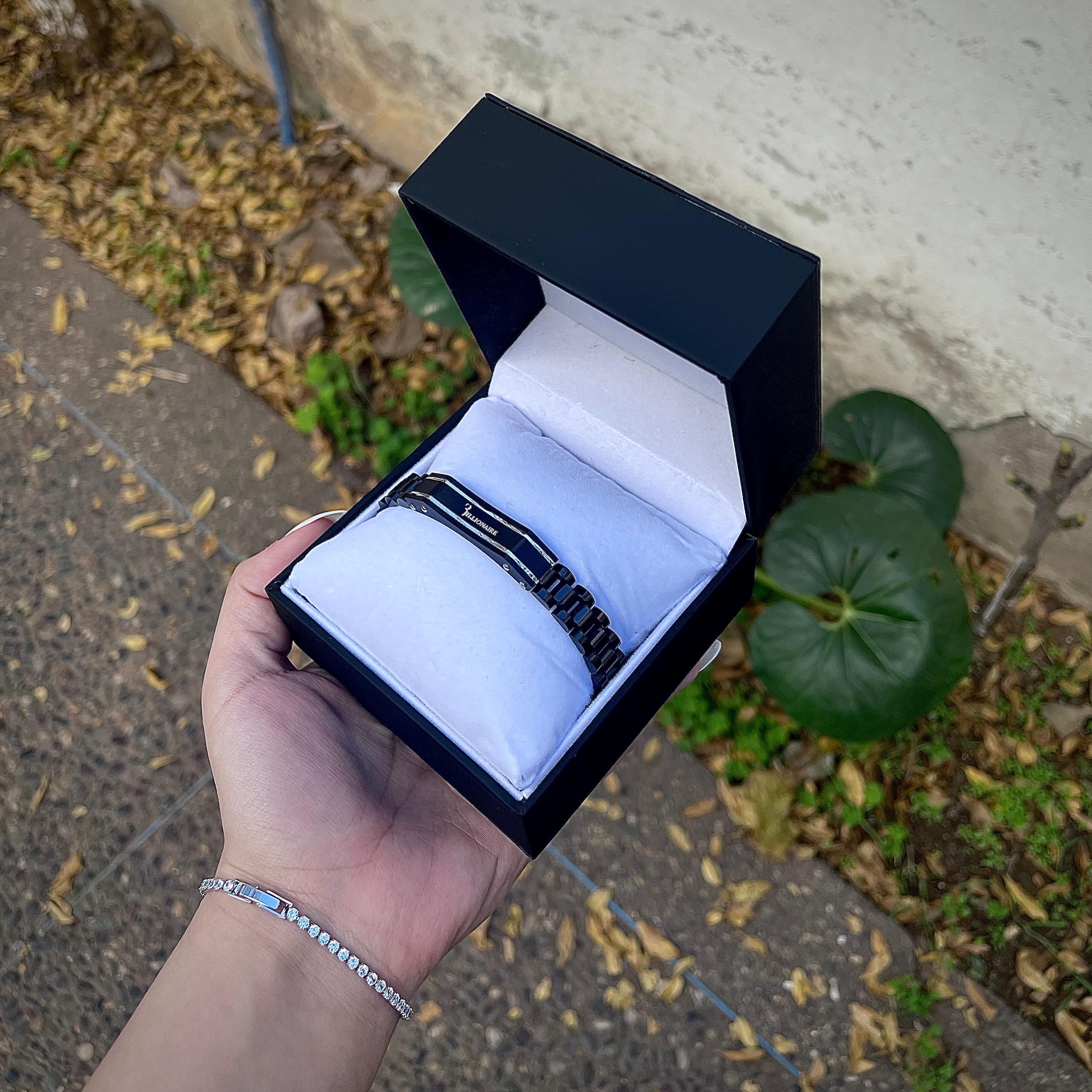 bracelet billionaire noir