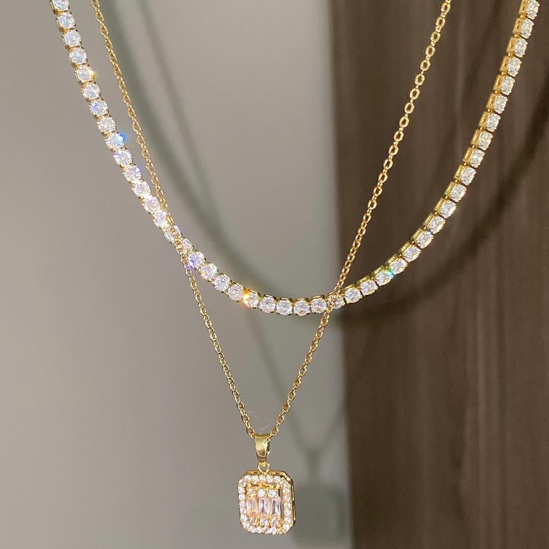 Pack colliers rivière