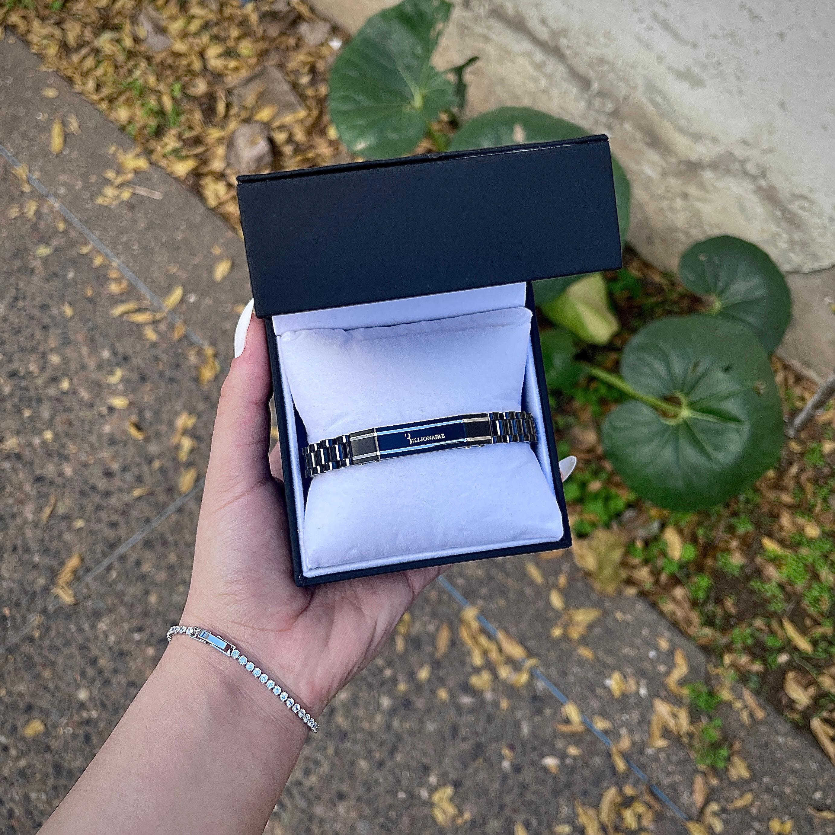bracelet billionaire noir