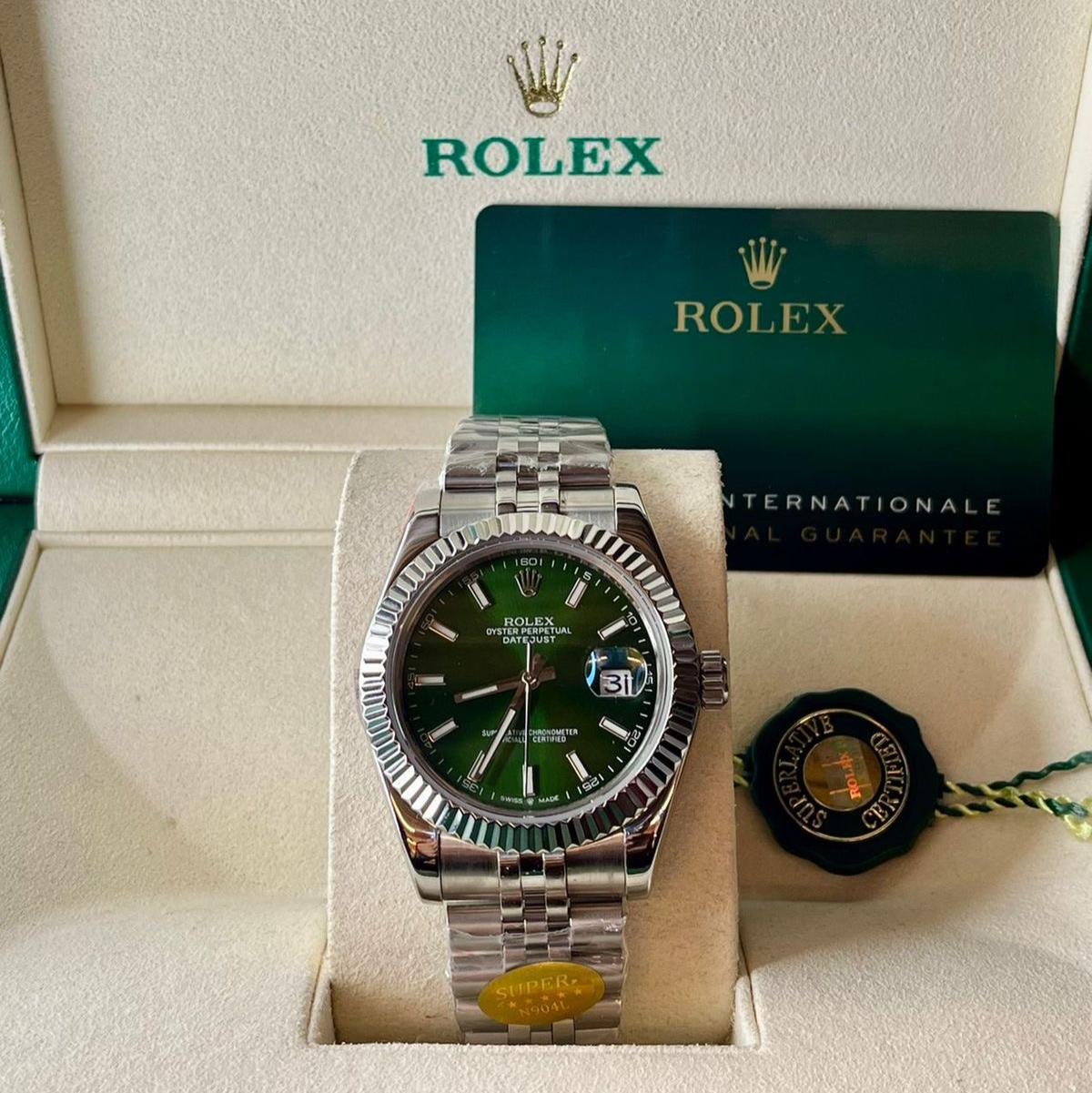 Montre Rolex DateJust Silver