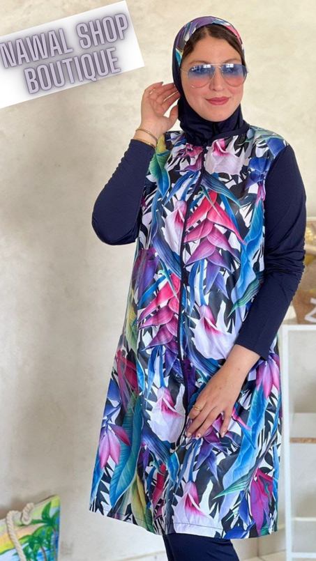 بوركيني جميع الالوان والمقاسات لي تناسبك بثمن صيفي محدود