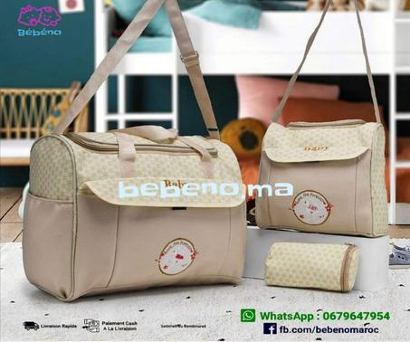 Sac à langer 3 pièces