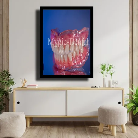 TABLEAU DÉCORATIF MODERNE POUR UN CABINET DENTAIRE