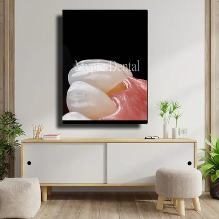 TABLEAU DÉCORATIF MODERNE POUR UN CABINET DENTAIRE