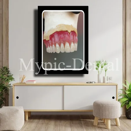 TABLEAU DÉCORATIF MODERNE POUR UN CABINET DENTAIRE