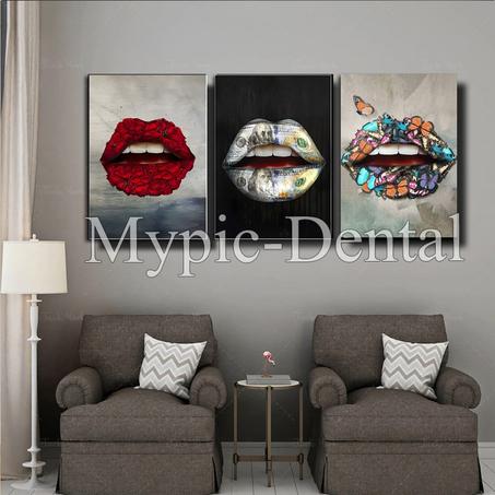 3 Tableaux décoratifs pour votre cabinet dentaire