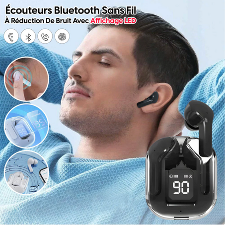 Écouteurs Bluethooth Sans Fil Avec Isolation Sonore Liberté, Qualité Et Confort Sans Limites