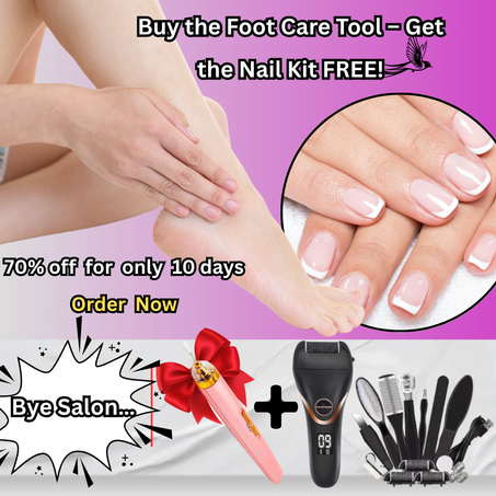 Cracked Heels? Ugly Nails? Tired of Pain & Shame? Your Feet & Nails Deserve a Summer Makeover 🌞