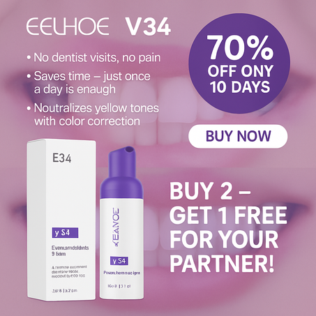 Tired of Yellow Teeth & Bad Breath? Get a Whiter Smile from First Use!