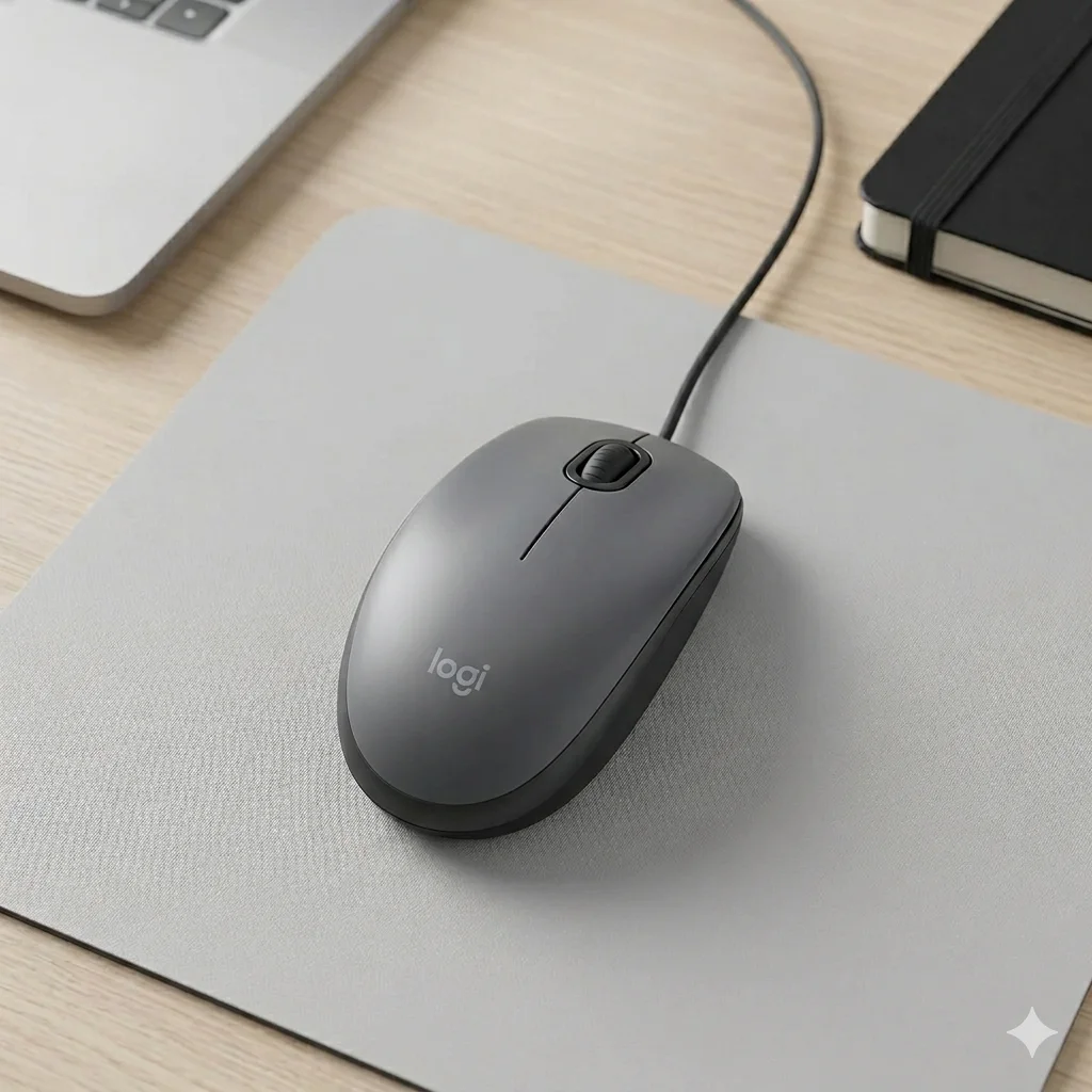 تخلص من ضوضاء النقر واستمتع بالهدوء التام مع الفأرة الصامتة المبتكرة Logitech M110!