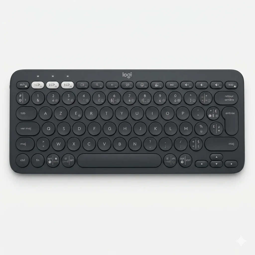 CLAVIER SF BLUETOOTH LOGITECH PEBBLE KEYS 2 K380S
