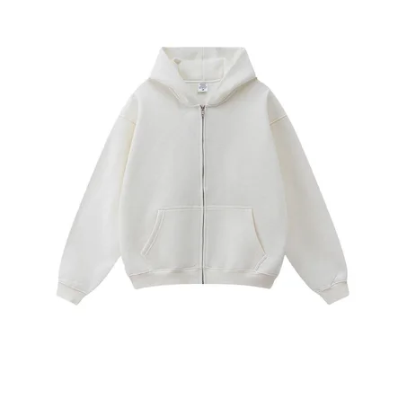 HOODIE ZIP UP BLANC  (copy) (copy)