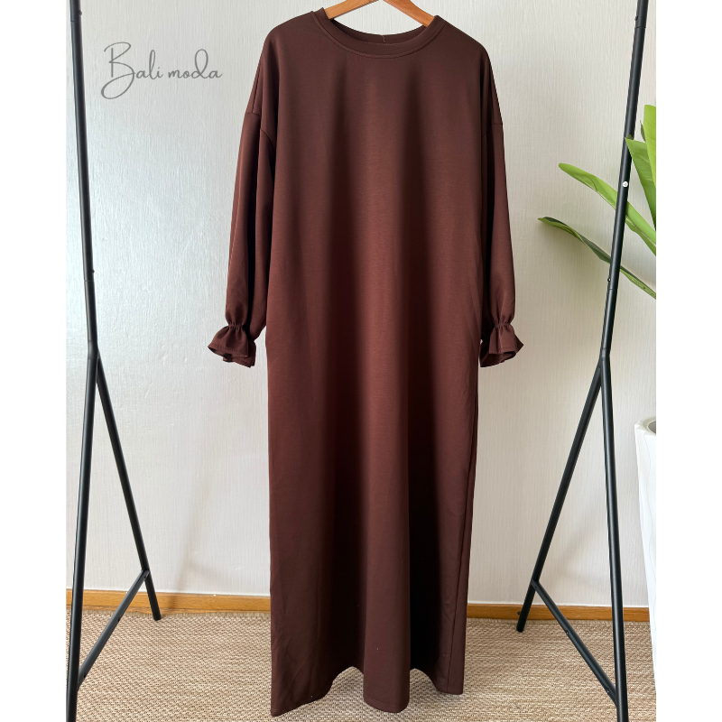 Abaya en tissu Scouba