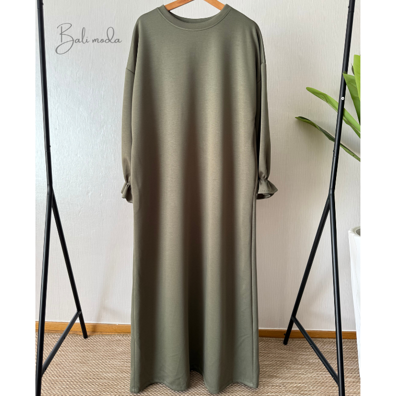 Abaya en tissu Scouba