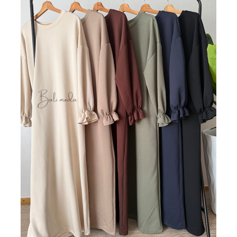 Abaya en tissu Scouba