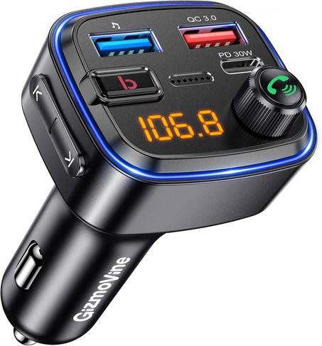 Transmetteur FM Bluetooth Voiture