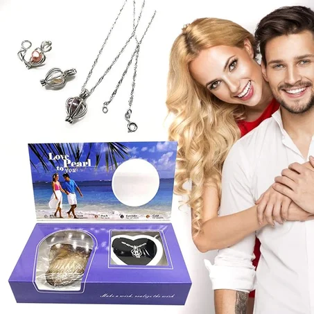 قلادة اللؤلؤ الساحرة: جواهر الطبيعة في عبوة فريدة