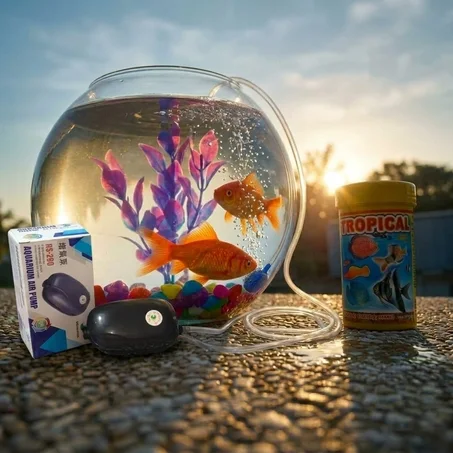 حوض سمك متكامل