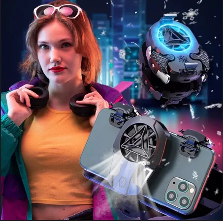 PUBG dedicated mobile phone cooling fan -KSA