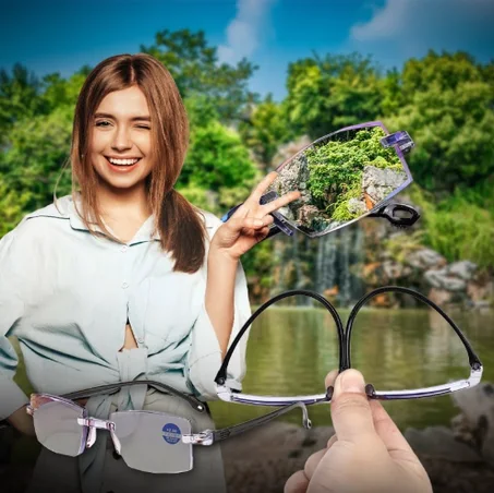 Rimless Reading Glasses - KSA