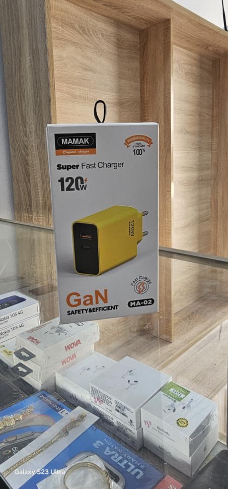شارجور MAMAK Super Fast 120W GaN