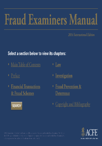 Download Fraud Examiners Manual PDF – International Edition 2014