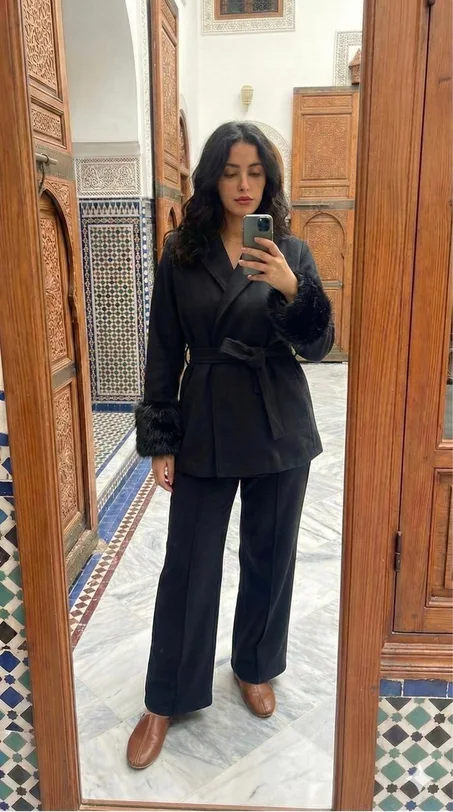 Ensemble cap pantalon