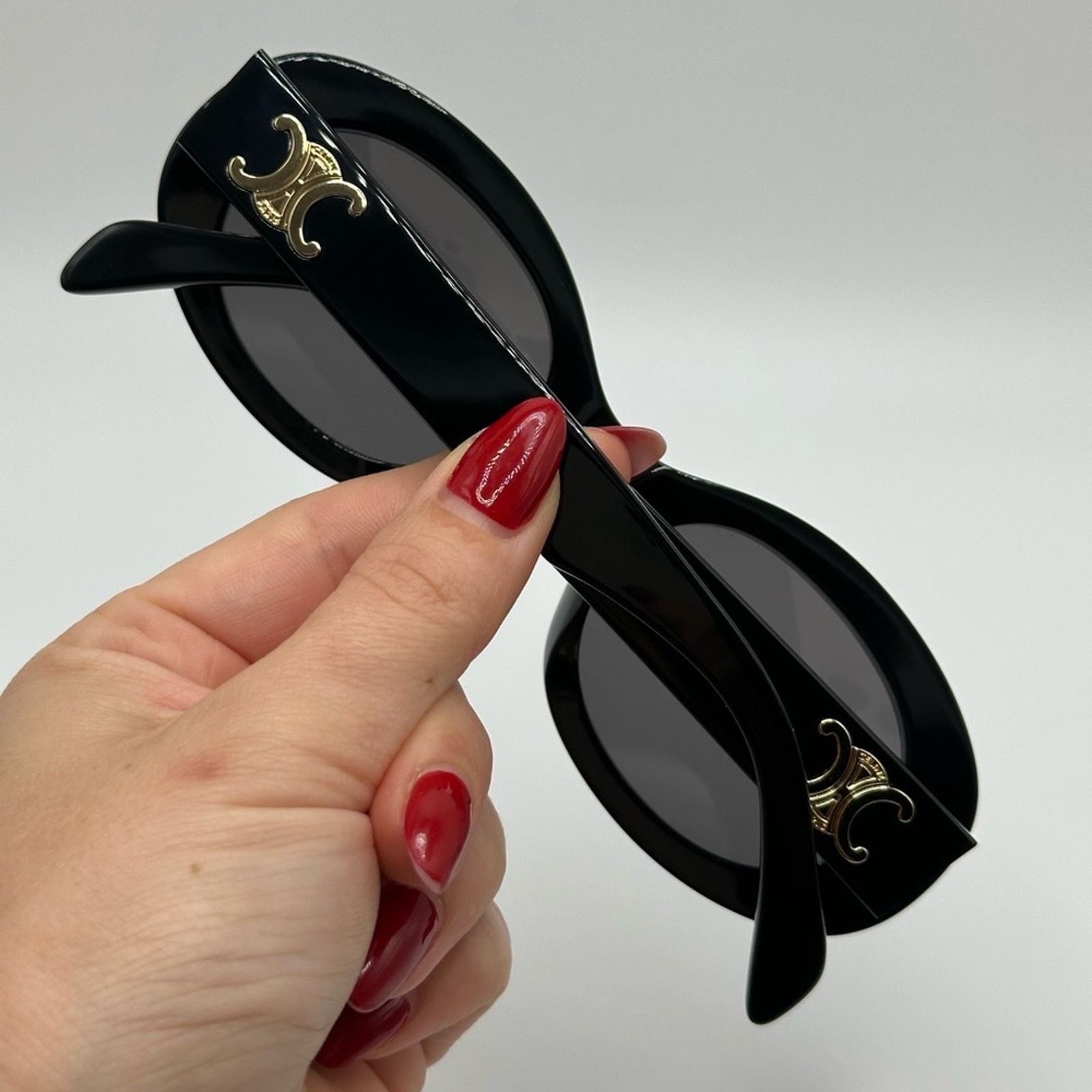 CELINE Triomphe Sunglasses Black