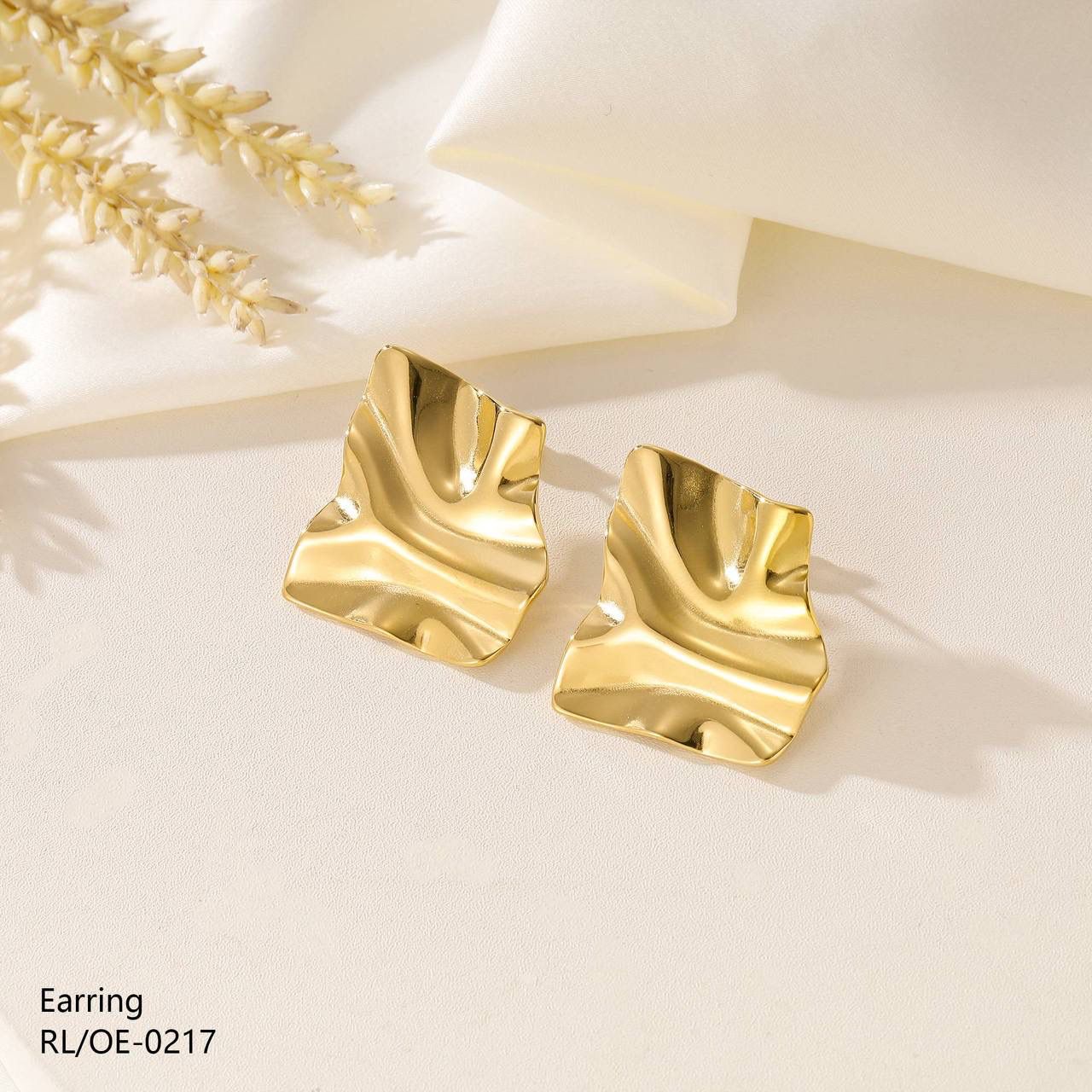 boucles d'oreilles en acier inoxydable