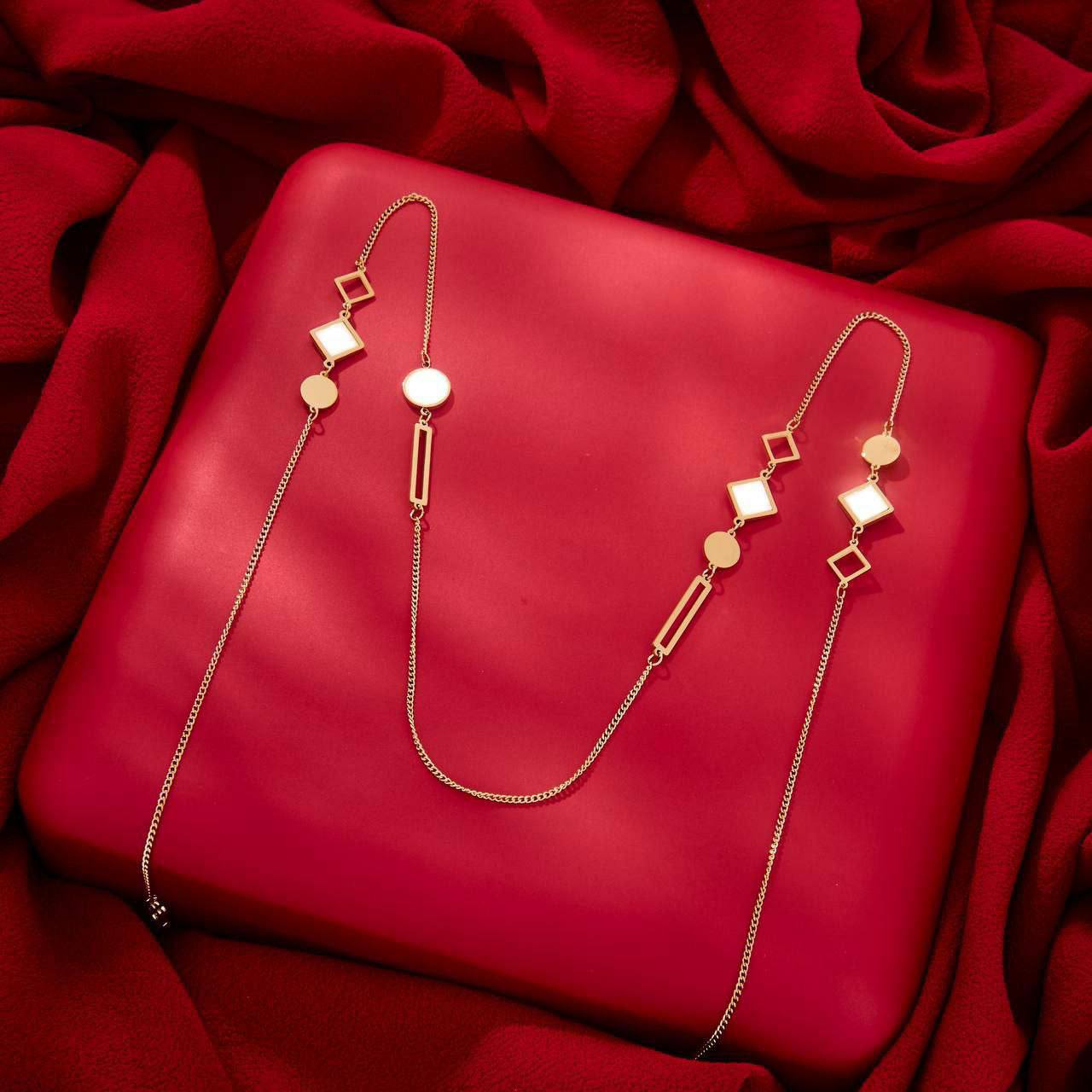 Sautoir en acier inoxydable