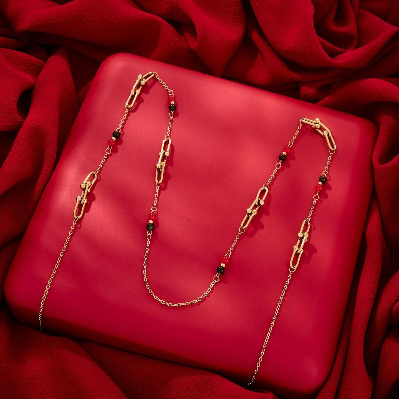 Sautoir en acier inoxydable