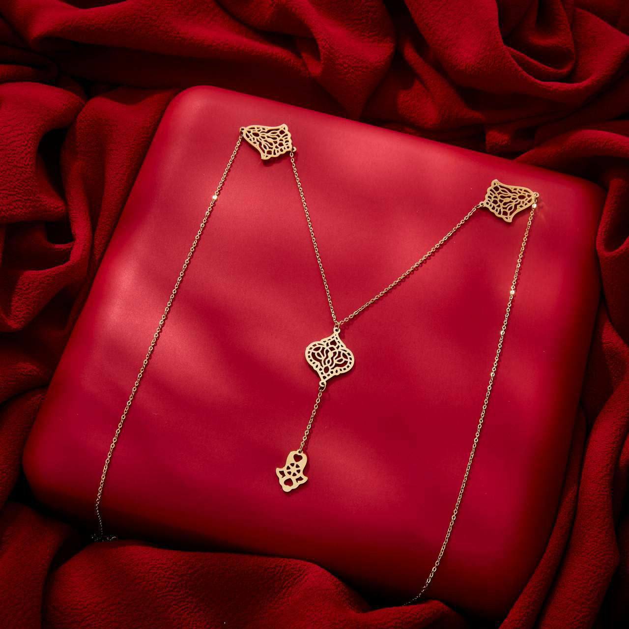 Sautoir en acier inoxydable