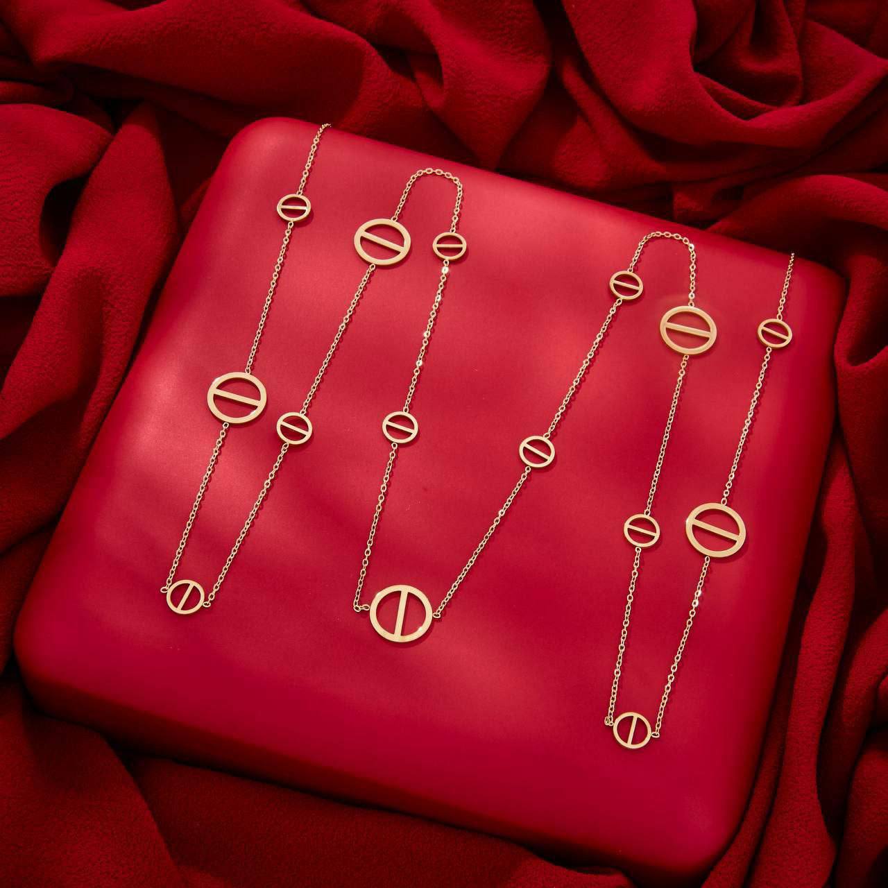 Sautoir en acier inoxydable