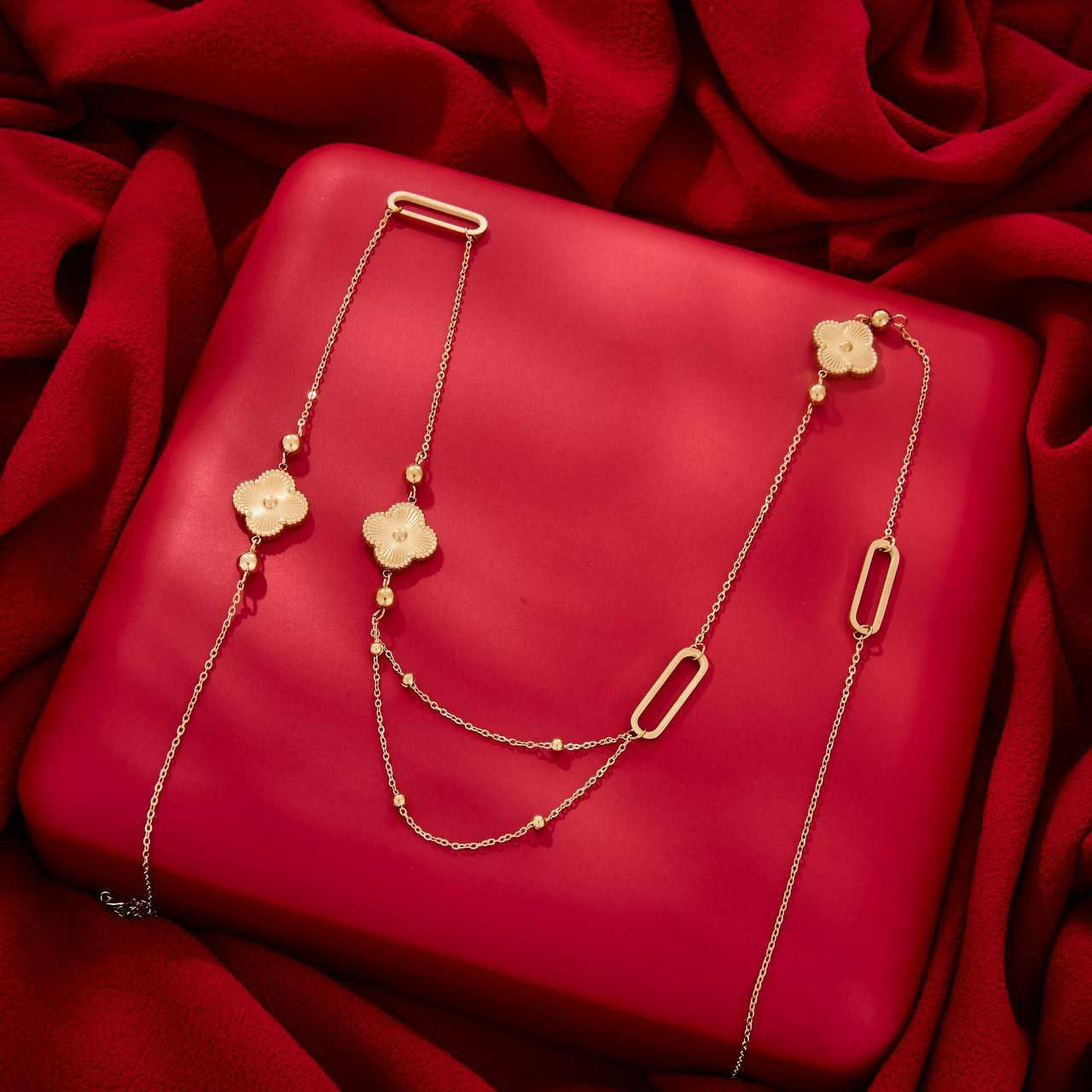 Sautoir en acier inoxydable